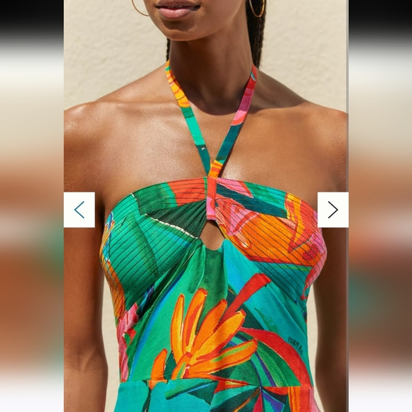 NWT Farm Rio x Anthropologie Cover Up Maxie Dress Size Medium - Picture 3 of 8